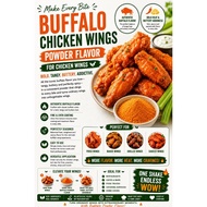Buffalo Chicken Wings Powder - 100grams/250grams/500grams/1kilogram
