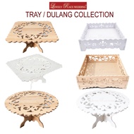 [PROMOTION]Wedding Trays / TRAY HANTARAN / Dulang Hantaran Perkahwinan Kayu / Wooden Tray