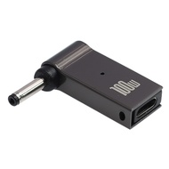 USB-C/Type-C to 3.5 X1.35/3.5 * 1.35 Transformer Charging Adapter 100W Power Adapter Suitable for La