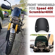 Headlight Fairing Airflow Deflector Windshield Motorcycle Windshield For Speed ​​400 Speed400 Scramb