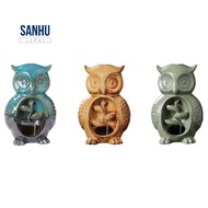 Ceramic Backflow Incense Burner Incense Cone Sticks Holder Home Decoration Incense Holder Waterfall Incense Burner