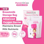 Mama's Choice Breast Milk Storage Bag | Breastmilk | BPA-free, Leak Proof, Thermal Control | 30 pcs