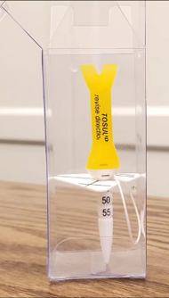 Tosuup Golf Ball Tee Mark Plastic Adjustable Four Colors Optional Gift Box Pack Golf Ball Studs Đồ C