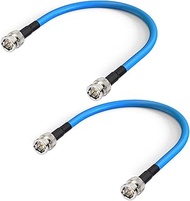 Yuslao HD 3G 6G 12G SDI Cable 1ft 2-Pack BNC Male Cable 75 Ohm Belden 1694A Camera Cable for 4K 8K 1