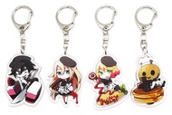 Inc. - Set of 4 Angels Death Acrylic Keychain Rachel Gardner, Isaac Foster, Catherine Ward, Edward M