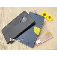 HUAWEI Mate 20 X/Mate 20X 7.2 Inch [Classic Style-Two-Color Series] Vertical Side Flip Protective Ca