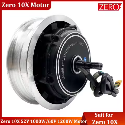 Official Zero Accessories Zero 10X 52V 1000W Motor 60V 1200W Original Zero 10X Engine Part for Zero