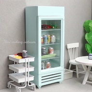 Mini soft drink refrigerator model (soft drink not included)