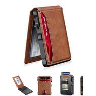 MinimalistMen 'sSlimWallet 9-13Cards, MoneyClip, IDWindow.RFID-Blocking, NhômBifoldPop-UpSpringState