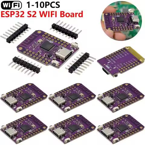 ESP32 S2 Mini V1.0.0 - LOLIN WIFI IOT Board based ESP32-S2FN4R2 4MB FLASH 2MB PSRAM MicroPython Deve