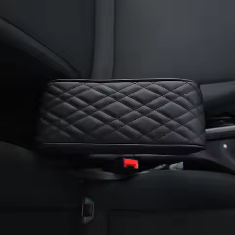 Universal Car Armrest Mat Center Console Thicken Arm Rest Cushion For MINI Cooper F55 F56 F57 Auto A