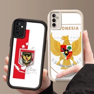 A2-65 Indonesian National Team Soft Case Casing for Samsung S25 A25 A17 S24 A24 FE A35 A34 A26 Ultra