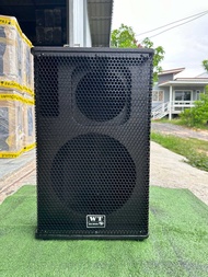 ตู้ลำโพง Ps12" (ตู้เปล่า) ใส่แหลมจรวด888กับปากแตร8*8นิ้ว ไม้อัดแท้ 15มิล พ่นสีระเบิด ตัดงานด้วยเครือ