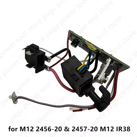 Switch Assembly Fits 23-66-3020 Replace for Milwaukee M12 Ratchet 2456-20 & 2457-20 M12 IR38