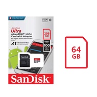 SanDisk Ultra microSDXC UHS-I A1 64GB 128GB 256GB 512GB High Performance Memory Cards for Cameras Dr
