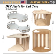 Cat Tree Replacement  DIY Cat Scratching Post Wooden Cat Platform Jumping Cat Furniture DIY Cat Tower