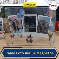5R Magnetic Acrylic Photo Frame | 5R Kpop Photocard Acrylic Photo Frame