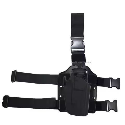Left Drop Leg Holster for Hunting Right Hand Tactical Thigh Pistol Case Bag Handgun Bag for Glock 17