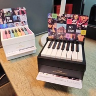 2024 Mini Piano Calendar Playable Jay Chou、JJ LIN、Eason Chan 、 May DayDesk Calendar Desktop Ornament Peripheral Birthday Gift