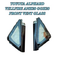 Front Vent Triangle Glass / Cermin Vent Toyota Alphard Vellfire ANH20 Front Vent Triangle Glass / Ce