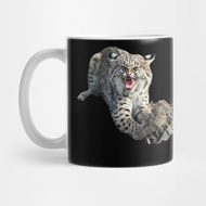 Bobcat trap in the trap Coffee Mug Bobcat caught in trap Coffee Mug