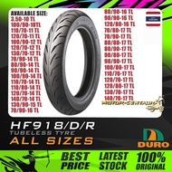 TAYAR MOTORSIKAL DURO HF918 TUBELESS TYRE 3.50,70,80,90,100,110,120,130,140,150-10,11,12,13,14,15,16,17 (BUNGA BATTLAX)