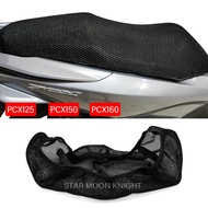 For HONDA PCX125 PCX150 PCX160 PCX 160 125 125 Motorcycle Accessories Breathable Fabric Saddle Protecting Cushion Seat Cover