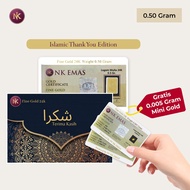 Nk Mini Gold 0.50 Gram (Islamic Edition8)