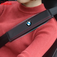 2Pcs BMW Universal Car Safety Seat Belt Cover Leather Safety Belts Shoulder Protection For BMW E36 E