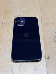 【原廠新電池100%】iPhone 12 mini 黑色 128GB 港版 附送Apple皮套