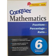 SAP_Conquer Mathematics Workbook P.6 | Practice Exercises 100 Solve Problems Problem Solving Grade.6