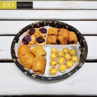 {JOEY Dessert Platter} Assorted Pastry Bundle  | P4H02 Blueberry Danish, Egg Tart, Sausage Croissant