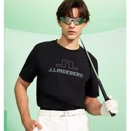 J.LINDEBERG J.LINDEBERG New Style Pure Cotton Fashion Short-Sleeved T-Shirt Half-Sleeved Men