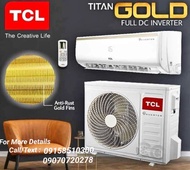 'TCL 1.0HP/MEI Split Type Inverter Aircon