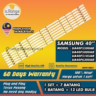 UA40F5500AR / UA40F5000AR / UA40F6300AR / UA40F5105AR SAMSUNG 40" LED TV BACKLIGHT(LAMPU TV) SAMSUNG