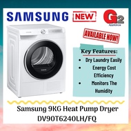 Samsung (READY STOCK) 9KG Heat Pump Dryer DV90T6240LH - SAMSUNG MALAYSIA WARRANTY