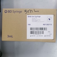 BD 3ml Syringe Luer Lok Tip 100'S BD 3ML LL e:10/27