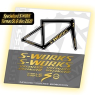 Decal Frame S-WORK TARMAC SL 6 2020 Roadbike Klaten Decal Bike Bicycle Sticker