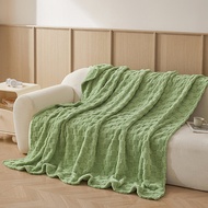 HLA | Coral Fleece Office Nap Blanket