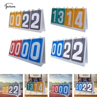 tachiuwa Flip-top Scoreboard, Scoreboard, Tabletop Scoreboard for Tennis, Basketball, Volleyball