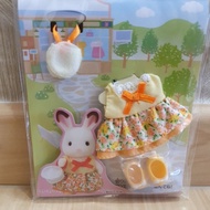 (Clearance) Girl One Piece Dress Set Sylvanian Families Doll Clothes Accessories