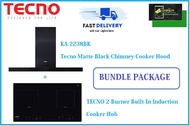 TECNO HOOD AND HOB BUNDLE PACKAGE FOR ( KA 2238BK &amp; TIH 282S ) / FREE EXPRESS DELIVERY