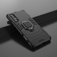 Oppo Reno 3 Pro Case Shockproof Cover OPPO Reno3 Finger Ring Holder Hard PC Phone Case Armor Casing