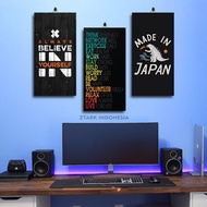 241-260 MEN'S ROOM DECORATIONS QUOTES ENJOY LIFE 15X30 G4WTI/MAX9Y ENGLISH QUOTE ROOM POSTER/S WALL 
