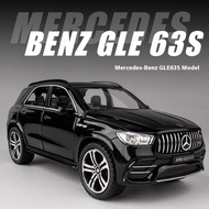 1:32 Mercedes Benz Gle 63s Suv Alloy Car Model Diecast Sound Light Toys Car Show Accessories Collect