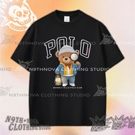 24h shipping N9THNOVA Polo Bear High-quality T-shirt, Unisex, Street Style 2