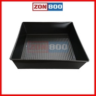 Square Baking Tray Non Stick Baked Cake Tin 24x24x6.5cm