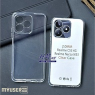 Realme Note 50 Realme C51 Realme C53 Realme C51S Clear HD case soft Case Ultra Clear Realme C51 Real