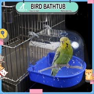 Renna's Bird Bath Cage For Bird Cage Parrot Cage Pet Cage Transparent Bird Bathtub Bird Accessories