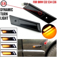 Dynamic Fender Turn signal For BMW E30 E32 E34 E36 Led Light Side Marker Lamp 1990-1996 M3 M5 3 5 7 